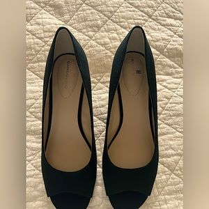 Bandolino Peep Toe Espadrilles.  NWOB